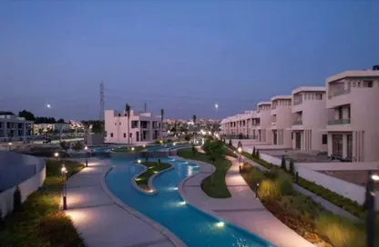 Townhouse - 4 Bedrooms - 4 Bathrooms for sale in Lake West - Sheikh Zayed Compounds - Sheikh Zayed City - Giza