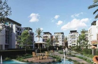 Duplex - 4 Bedrooms - 3 Bathrooms for sale in Garden Residence - Hyde Park - New Cairo City - Cairo