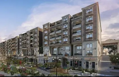 Apartment - 2 Bedrooms - 2 Bathrooms for sale in Rock Yard - Sheraton Al Matar - El Nozha - Cairo