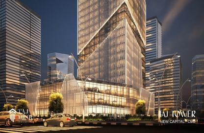 Office Space - Studio - 1 for sale in Taj Tower - Central Business District - New Capital City - Cairo