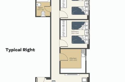 Apartment - 3 Bedrooms - 2 Bathrooms for sale in Bait Alwatan - The 5th Settlement - New Cairo City - Cairo