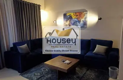 Apartment - 1 Bedroom - 1 Bathroom for rent in Palm Hills Village Gate - South Investors Area - New Cairo City - Cairo