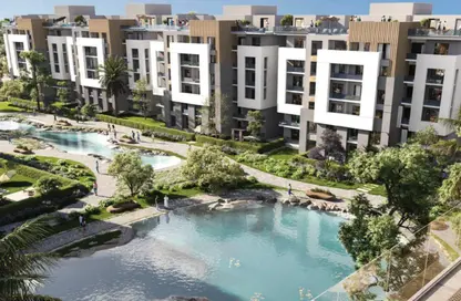 شقة - 3 غرف نوم - 3 حمامات للبيع في مون ريزيدنس - فيفث سكوير - التجمع الخامس - مدينة القاهرة الجديدة - القاهرة