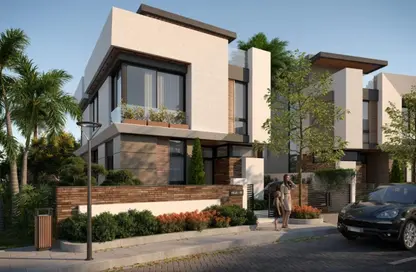 Villa - 3 Bedrooms - 3 Bathrooms for sale in Silva Compound - Sheikh Zayed Compounds - Sheikh Zayed City - Giza