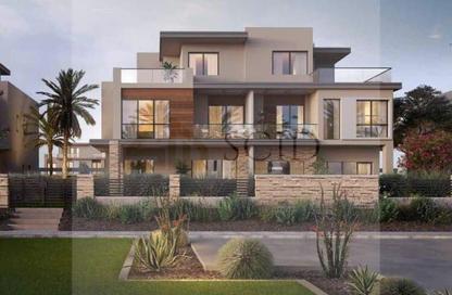 Townhouse - 3 Bedrooms - 3 Bathrooms for sale in The Estates - Sheikh Zayed Compounds - Sheikh Zayed City - Giza