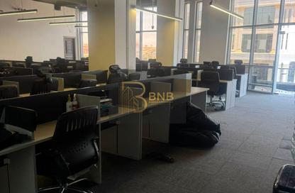 Office Space - Studio - 3 Bathrooms for rent in North Teseen St. - The 5th Settlement - New Cairo City - Cairo