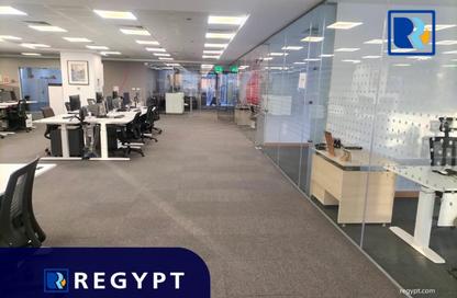 Office Space - Studio - 4 Bathrooms for rent in Cairo Festival City - North Investors Area - New Cairo City - Cairo