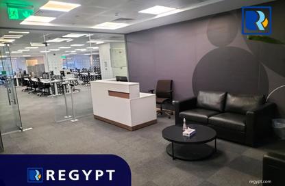 Office Space - Studio - 4 Bathrooms for rent in Cairo Festival City - North Investors Area - New Cairo City - Cairo