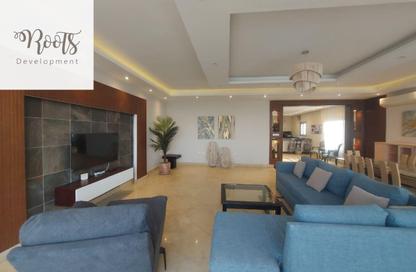 Apartment - 3 Bedrooms - 3 Bathrooms for rent in Arabella - 5th Settlement Compounds - The 5th Settlement - New Cairo City - Cairo
