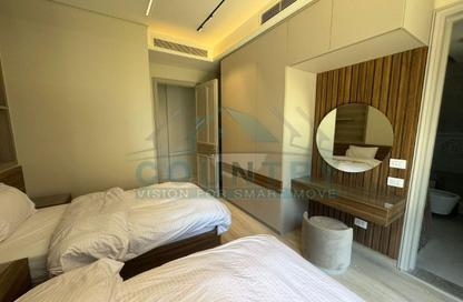Apartment - 2 Bedrooms - 3 Bathrooms for rent in Aljazi Marriott Residences - Mohamed Naguib Axis - North Investors Area - New Cairo City - Cairo