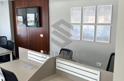 Office Space - Studio - 2 Bathrooms for rent in V90 - North Teseen St. - The 5th Settlement - New Cairo City - Cairo