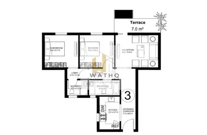 محل تجاري - استوديو - 1 حمام للبيع في الموندو - حدائق اكتوبر - مدينة 6 أكتوبر - الجيزة