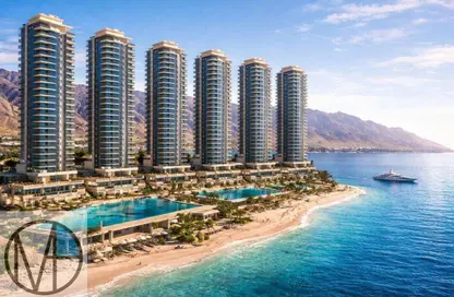 Hotel Apartment - 1 Bedroom - 1 Bathroom for sale in IL Monte Galala - Al Ain Al Sokhna - Suez