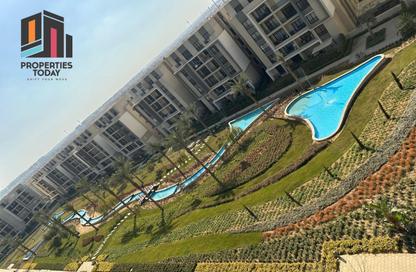 (بنتهاوس  (روف - 2 غرف نوم - 2 حمامات للايجار في مون ريزيدنس - فيفث سكوير - التجمع الخامس - مدينة القاهرة الجديدة - القاهرة