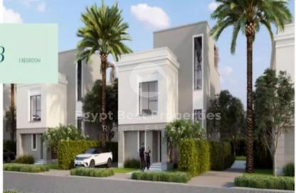 Townhouse - 3 Bedrooms - 3 Bathrooms for sale in Belle Vie - New Zayed City - Sheikh Zayed City - Giza Townhouse - 3 Bedrooms - 3 Bathrooms for sale in Belle Vie - New Zayed City - Sheikh Zayed City - Giza