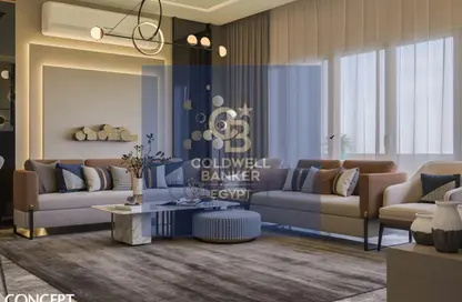 Apartment - 2 Bedrooms - 2 Bathrooms for sale in Lake View Residence - 5th Settlement Compounds - The 5th Settlement - New Cairo City - Cairo