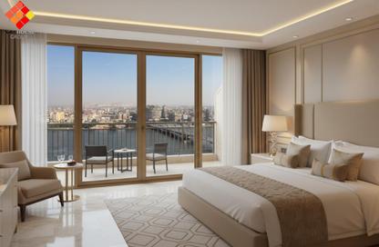 شقة - 4 غرف نوم - 6 حمامات للايجار في شارع النيل - الدقي - الجيزة