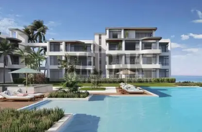 (بنتهاوس  (روف - 4 غرف نوم - 3 حمامات للبيع في چون - راس الحكمة - الساحل الشمالي