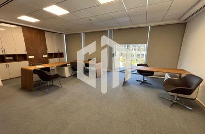 Office Space - Studio - 2 Bathrooms for rent in Cairo Festival City - North Investors Area - New Cairo City - Cairo
