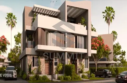 Townhouse - 5 Bedrooms - 6 Bathrooms for sale in Midtown Sky - New Capital Compounds - New Capital City - Cairo