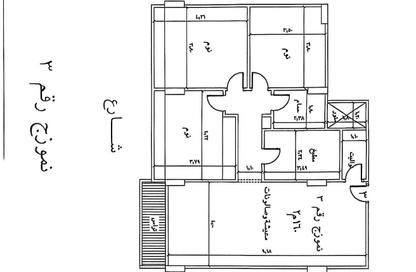 شقة - 3 غرف نوم - 2 حمامات للبيع في شارع لبنان - المهندسين - الجيزة