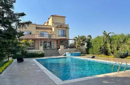 Villa - 6 Bedrooms - 5 Bathrooms for sale in Palm Hills Golf Extension - Al Wahat Road - 6 October City - Giza