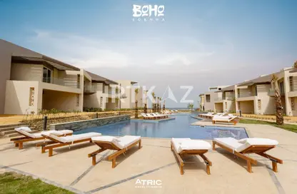 Chalet - 2 Bedrooms - 2 Bathrooms for sale in Boho - Al Ain Al Sokhna - Suez Chalet - 2 Bedrooms - 2 Bathrooms for sale in Boho - Al Ain Al Sokhna - Suez