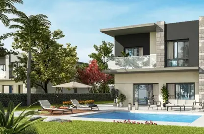 Villa - 6 Bedrooms - 5 Bathrooms for sale in Swan Lake Residence - 5th Settlement Compounds - The 5th Settlement - New Cairo City - Cairo