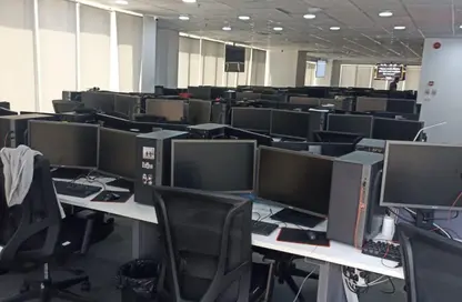 Office Space - 4 Bedrooms - 2 Bathrooms for rent in Bank Center Street - South Teseen St. - The 5th Settlement - New Cairo City - Cairo