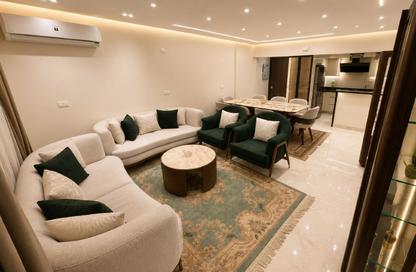 Apartment - 2 Bedrooms - 1 Bathroom for rent in El Rehab Extension - Al Rehab - New Cairo City - Cairo