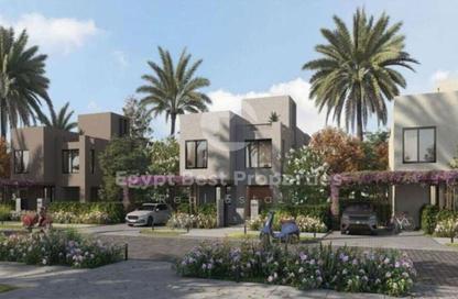 Twin House - 4 Bedrooms - 4 Bathrooms for sale in O West - 6 October Compounds - 6 October City - Giza