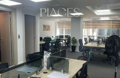 Office Space - Studio - 2 Bathrooms for rent in V90 - North Teseen St. - The 5th Settlement - New Cairo City - Cairo