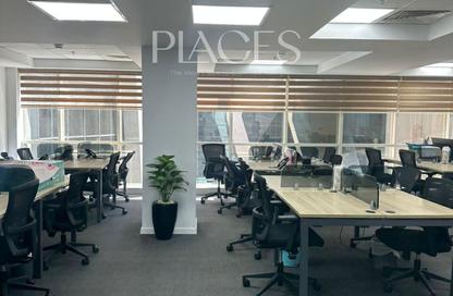 Office Space - Studio - 2 Bathrooms for rent in V90 - North Teseen St. - The 5th Settlement - New Cairo City - Cairo