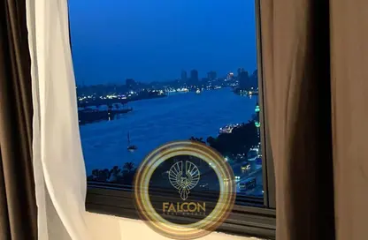 Apartment - 1 Bedroom - 1 Bathroom for sale in Cornish El Nile St. - Maadi - Hay El Maadi - Cairo