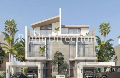 Twin House - 3 Bedrooms - 3 Bathrooms for sale in Saada Compound - New Cairo City - Cairo