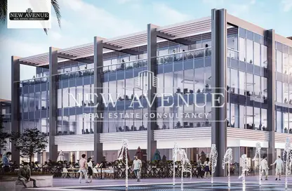 Office Space - Studio - 2 Bathrooms for sale in Three Sixty - 5th Settlement Compounds - The 5th Settlement - New Cairo City - Cairo