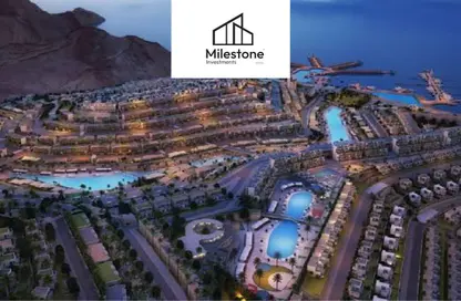 Chalet - 3 Bedrooms - 2 Bathrooms for sale in IL Monte Galala - Al Ain Al Sokhna - Suez