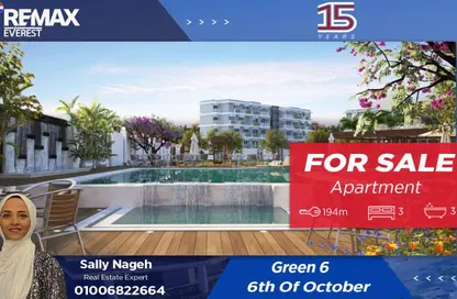 Apartment - 3 Bedrooms - 3 Bathrooms for sale in Green 6 - 6 October Compounds - 6 October City - Giza Apartment - 3 Bedrooms - 3 Bathrooms for sale in Green 6 - 6 October Compounds - 6 October City - Giza