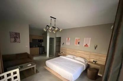 Apartment - Studio - 1 Bathroom for rent in Mohamed Naguib Axis - Abou El Houl - New Cairo City - Cairo