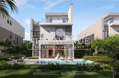 تاون هاوس - 3 غرف نوم - 4 حمامات للبيع في كومباوند سعاده - مدينة القاهرة الجديدة - القاهرة