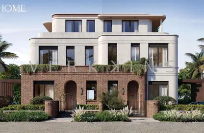 Twin House - 5 Bedrooms - 4 Bathrooms for sale in Crescent Walk - 5th Settlement Compounds - The 5th Settlement - New Cairo City - Cairo