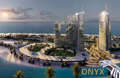 Apartment - 3 Bedrooms - 2 Bathrooms for sale in The Gate Towers - New Alamein City - Al Alamein - North Coast