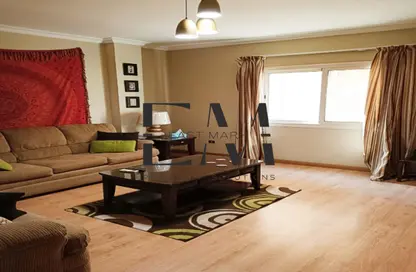 Apartment - 3 Bedrooms - 3 Bathrooms for rent in Service Road - Ganoob El Acadimia - New Cairo City - Cairo