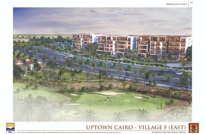 Apartment - 3 Bedrooms - 3 Bathrooms for rent in Alto - Uptown Cairo - Mokattam - Cairo