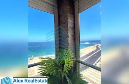Apartment - 2 Bedrooms - 2 Bathrooms for rent in El Gaish Road - Sidi Beshr - Hay Awal El Montazah - Alexandria