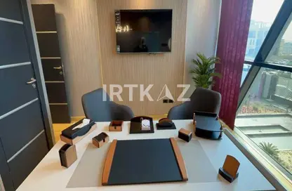 Office Space - 1 Bedroom - 1 Bathroom for rent in Cairo Business Plaza - North Teseen St. - The 5th Settlement - New Cairo City - Cairo