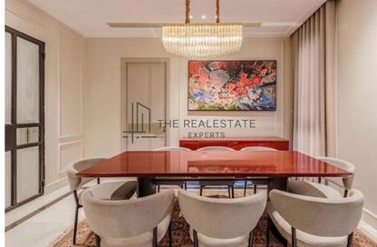 Apartment - 2 - 3 for rent in Aljazi Marriott Residences - Mohamed Naguib Axis - North Investors Area - New Cairo City - Cairo
