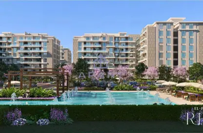 Apartment - 3 Bedrooms - 3 Bathrooms for sale in El Patio Riva - The 6th Settlement - New Cairo City - Cairo Apartment - 3 Bedrooms - 3 Bathrooms for sale in El Patio Riva - The 6th Settlement - New Cairo City - Cairo