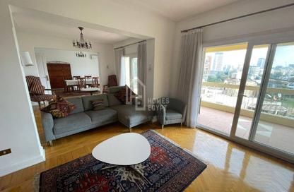 Duplex - 3 Bedrooms - 2 Bathrooms for rent in El Gezirah St. - Zamalek - Cairo
