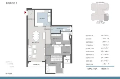 شقة - 3 غرف نوم - 1 حمام للبيع في منطقة ار 7 - العاصمة الإدارية الجديدة - القاهرة شقة - 3 غرف نوم - 1 حمام للبيع في منطقة ار 7 - العاصمة الإدارية الجديدة - القاهرة